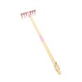 thumbnail image 4 of S SERENABLE Mini Garden Hand Tool Compact Portable Pink Gardening Toy for Beach Planting Nail Rake, 4 of 9