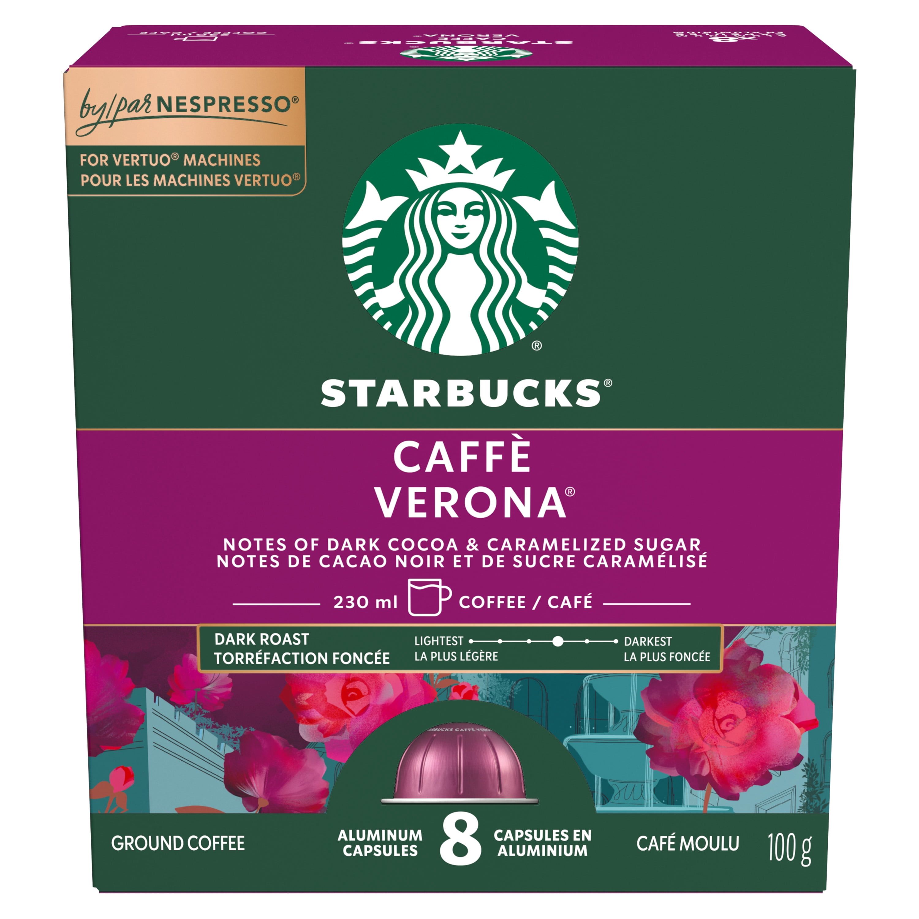 STARBUCKS Caffé Verona For Nespresso Vertuo