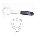 thumbnail image 4 of maskred Practical Tool Bottom Bracket Wrench Repair Tool Sturdy Axle Wrench Tool 49mm 240x60x4mm 1Set, 4 of 6