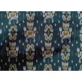 thumbnail image 4 of oneOone Cotton Poplin Fabric Paisley Ikat Decor Fabric Printed BTY 56 Inch Wide, 4 of 4