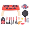 thumbnail image 2 of Kitchen Pretend Play Toys Set,Kitchen Cooking Playset Electric Cooking Role Play Toys WithLight Sound For Kids, 2 of 8