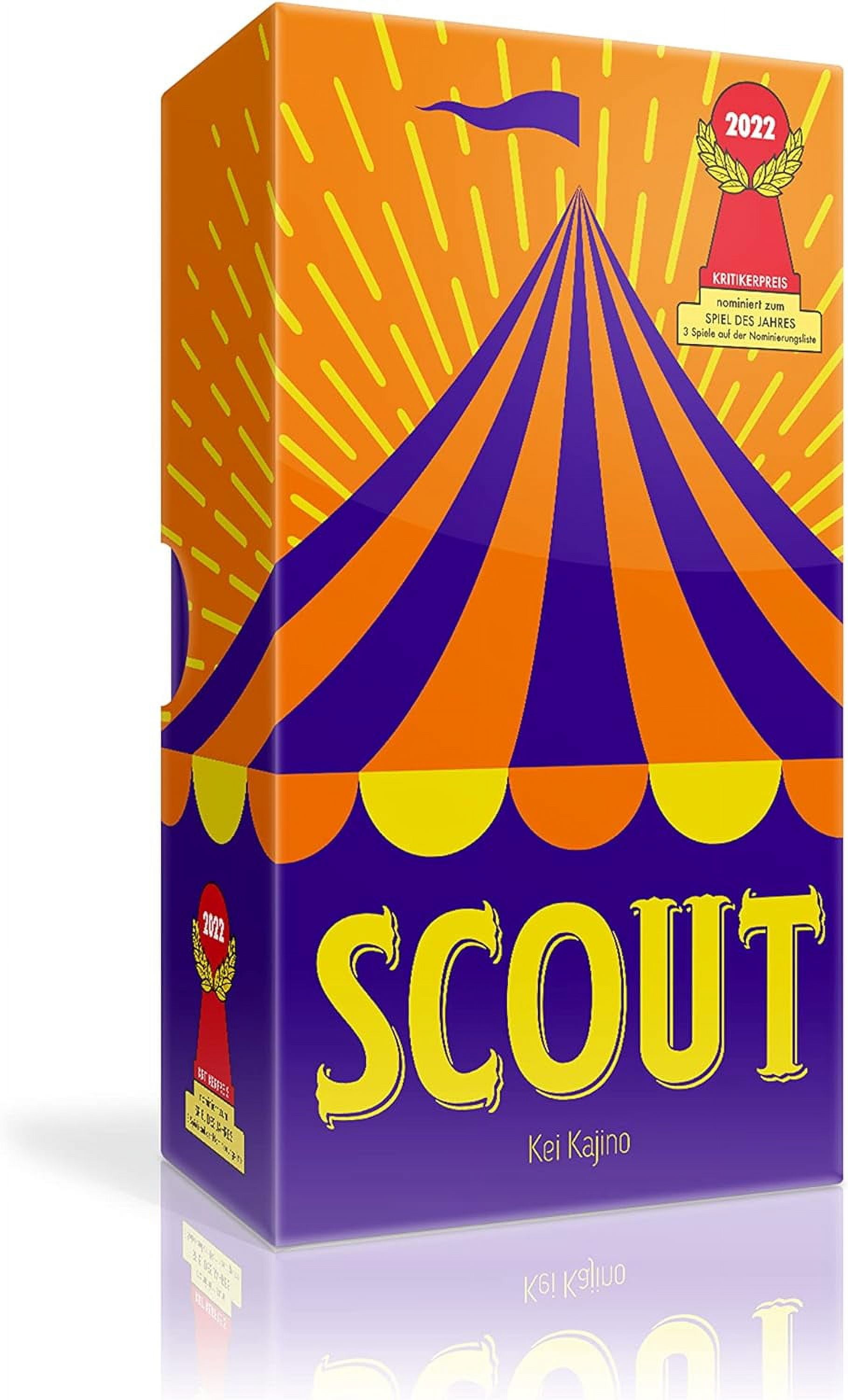 Oink Games "Scout Card Game For 2-5 Players • Funny Circus Family Board Games • *Nominated For Game Of The Year* • Best Family Games