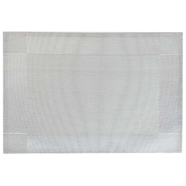 Vinyl Placemat (Classic) (Argent) (Ensemble De 12)
