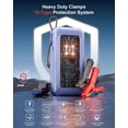 thumbnail image 3 of GOOLOO G7 3000A Jump Starter with Built-in Cable, Portable Power Bank for 45W Fast Charging, 12V SuperSafe Battery Booster up to 8.5L Gas or 6.0L Diesel Engine, 3 of 8