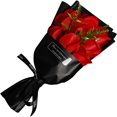 thumbnail image 1 of Romantic Rose Blossom Gift Box - Timeless Floral Surprise For Loved Ones, Champagne,Red, 1 of 7