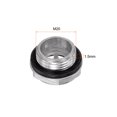 thumbnail image 3 of Unique Bargains M20x1.5mm Male Threaded Aluminum Organic Glass 5Packs Air Compressor Oil Level Gauge Sight Glass 5Packs, 3 of 5