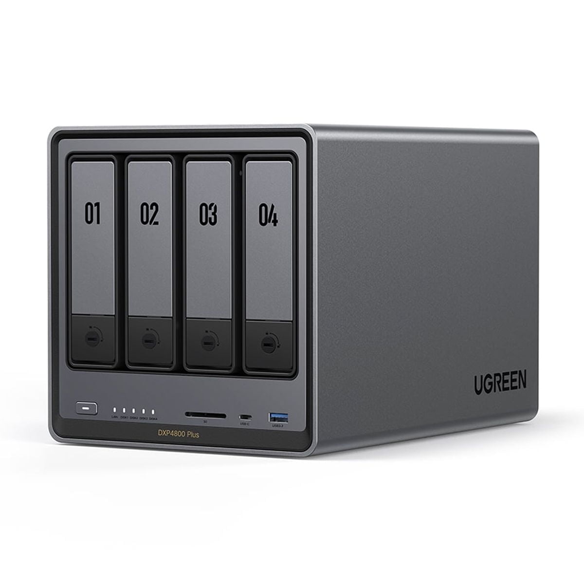 UGREEN NASync DXP4800 Plus, 4-Bay NAS with Intel Pentium Gold, 5