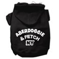 thumbnail image 1 of Aberdoggie Ny Sérigraphie Sweat à Capuche Noir Taille Med (12), 1 of 1