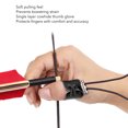 thumbnail image 4 of Archery Thumb Protector Glove, 3 Pcs Lightweight Adjustable  Finger Glove For Traditional Bow, 4 of 8