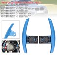 thumbnail image 1 of Paddle Shifter Extension For BMW F Series F30 F31 F32 F10 X3 X5 Aluminium Blue, 1 of 15