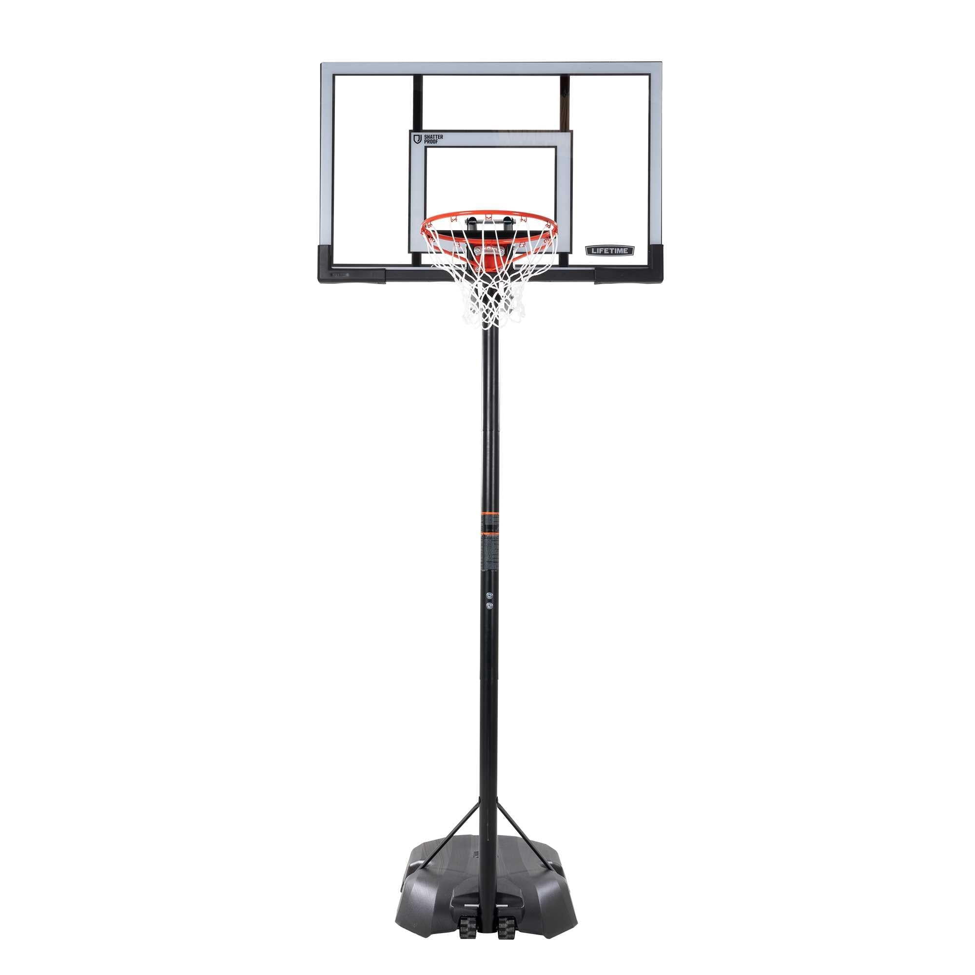 Panier de basket portable réglable à vie (polycarbonate de 50 pouces)