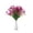 Purple, variant on 6PC Flowers Bouquet Decoration Bridal Wedding Flower Real Latex Home Flowers Flowers Flowers with Vase Chrysanthemum Flowers Floral Wire for Flowers Wedding Decorations Winter Bouquet Wedding Isle