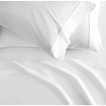 thumbnail image 3 of Kindlier 100% Organic Cotton Sheet Set – Deep Pocket Bedding Set King, White, 3 of 5