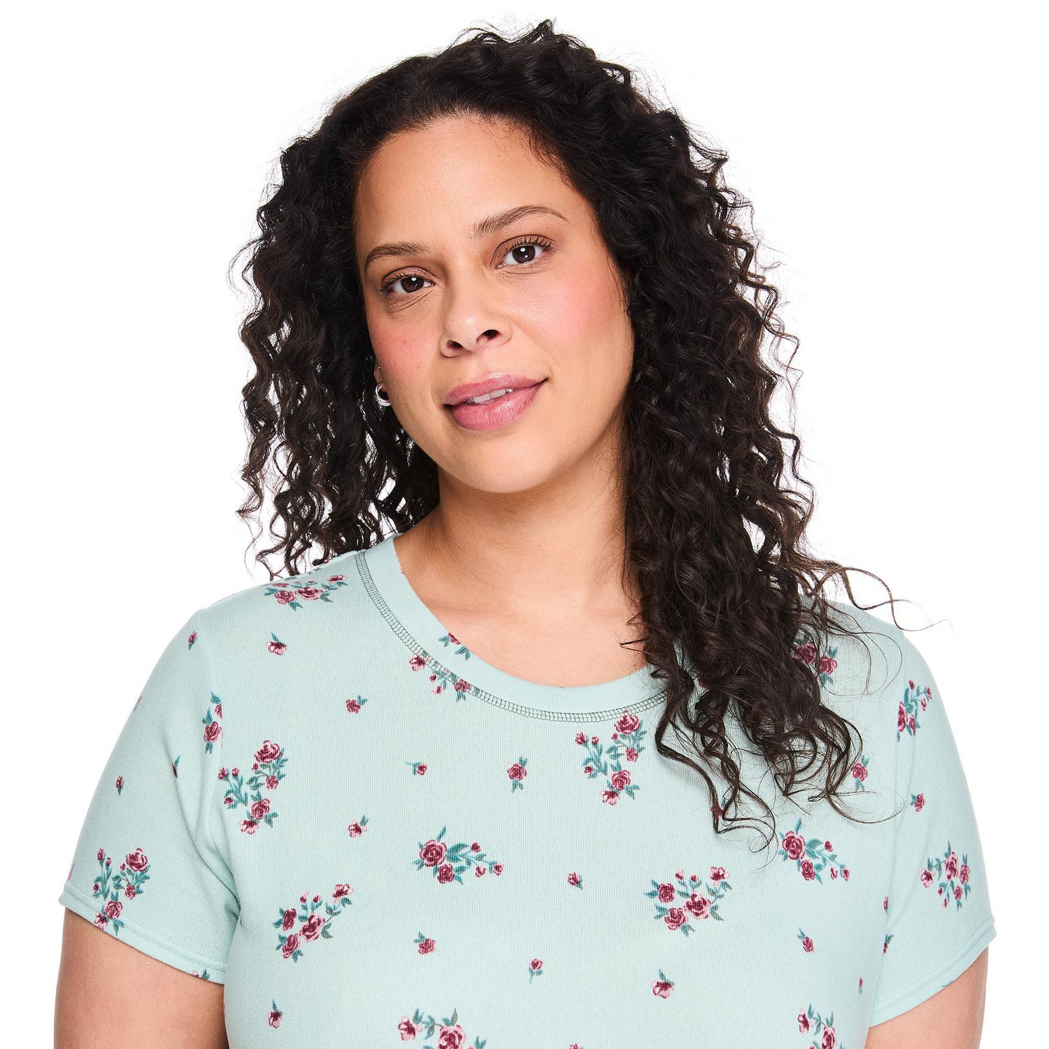 George Women's Plus Short-Sleeve Sleepshirt