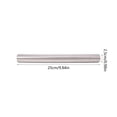 thumbnail image 3 of Rvkxad Stainless Steel Rolling Pin Silver, 30x2.5x2.5cm Non Stick Kitchen Tool for Dough Dumpling Wrappers, Professional Baking Roller, 3 of 6