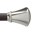thumbnail image 1 of hometrends Teo 1" Espresso/Nickel Drapery Rod Set, 1 of 3