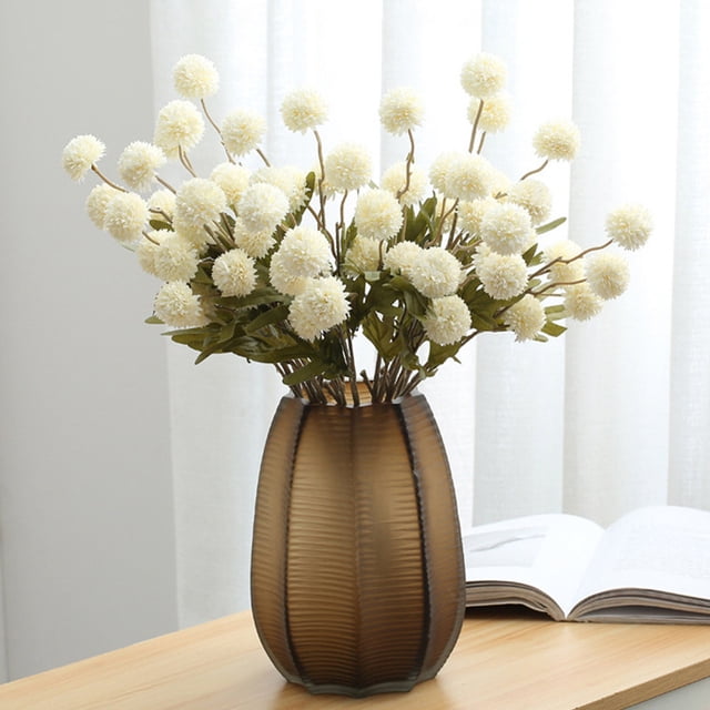 Simulation Of Dandelions Flowers Home Decoration Simulation Flowers Silk Flowers Fake Flowers