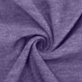 thumbnail image 3 of Penkiiy Robes Grande Taille pour Femmes aux Courbes Robe Ample Robe d'Été pour Dames Robe de Détente Aguichant Petite Col en V Manches Courtes Robe Décontractée 2TG Violet, 3 of 5