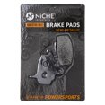 thumbnail image 1 of Niche Front Brake Pad Set for Kawasaki KL650 Semi-Metallic Motorcycle 519-KPA2318D, 1 of 4