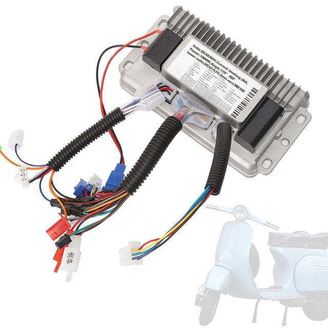 Ebikes Controller 48V-60V Sine Waves Brushless Controller for Electric Bikes Scooters