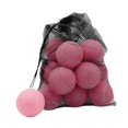thumbnail image 3 of Lipstore 18 Pcs Balles de Tennis Résistantes à l'Usure Balles de Jeu Balles d'Entraînement Résilience 2,52 Pouces Rose Pâle, 3 of 8