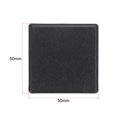 thumbnail image 2 of Embouts Carrés en Plastique Standard Extrusion Aluminium Noir 50x50mm 20 Pcs, 2 of 5