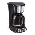 thumbnail image 1 of Hamilton Beach Programmable 12 Cup Coffee Maker, Stainless Steel Accents, 49630, 1 of 5