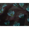 thumbnail image 4 of oneOone Silk Tabby Fabric Floral Block Fabric Prints By Yard 42 Inch Wide, 4 of 4