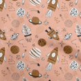 thumbnail image 1 of oneOone Polyester Spandex Dusty Rose Fabric Galaxy Sewing Craft Projects Fabric Prints By Yard 56 Inch Wide, 1 of 4