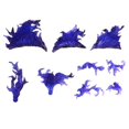 thumbnail image 4 of DIY Burning Flame Effect Action Figure Display Stand for Figure Display Dark Blue, 4 of 9