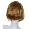 thumbnail image 2 of Riforla Perruque Cheveux Courts Raides Roll Bang Petite Mascarade GD Perruques pour Femmes Or, 2 of 2