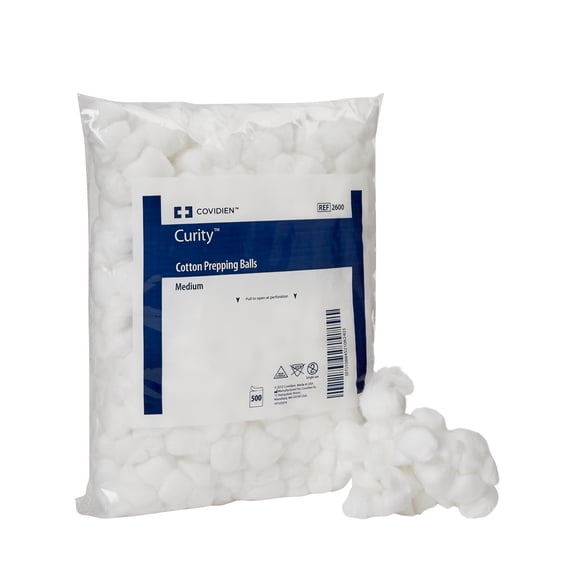 Kendall/Covidien Prepping Cotton Ball 500 Count