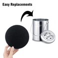 thumbnail image 2 of Compost Bin Filter Activated Carbon Filter Cotton Replacement Gasket Round Kitchen Deodorant Cotton, 2 of 10