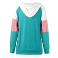 thumbnail image 4 of Ketyyh-chn99 T-Shirts Femmes Mode Tendance Ample Mignon T-Shirt à Manches Longues Col Rond pour Femmes Bleu,2TG, 4 of 4