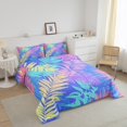 thumbnail image 3 of Erosebridal Botanical Palm Tree Comforter Sets, Tropical Leaf Comforters & Duvets, Reversible 2-Piece, 3 of 8