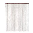 thumbnail image 1 of tredstone Rideaux à Franges Simples Séparateur de Porte Patio pour Fenêtres Filet 100x200cm Café, 1 of 6
