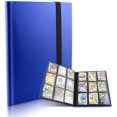 thumbnail image 4 of Collectible Card Binder Album 360 Card Holder 9 Pockets Trading Card Binder Album Large-capacity Card Binder Notebook for Birthdays Christmas and Parties Blue, 4 of 9