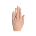 thumbnail image 2 of RYLOS Rings Gold Plated Silver Claddah Love, Loyalty & Friendship Heart 6MM Gem Irish Wedding Band Claddagh Rings July Ruby Jewelry Size 5, 2 of 6