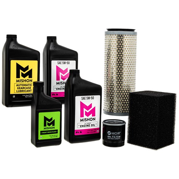 Mishon Kit de Vidange d'Huile Complet pour Polaris Ranger 400 500 2010-2014 MK1012866
