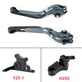 thumbnail image 1 of Levier de Frein et d'Embrayage Extensible Réglable pour Honda CBR500R CB500F/X 19-21 Noir, 1 of 10