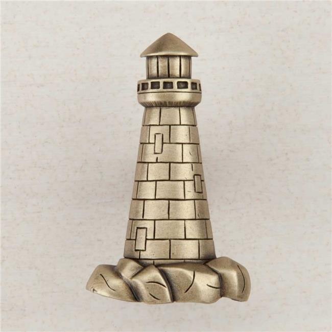 Acorn Manufacturing DP4AP Artisan Collection Bouton de Phare, Laiton Antique