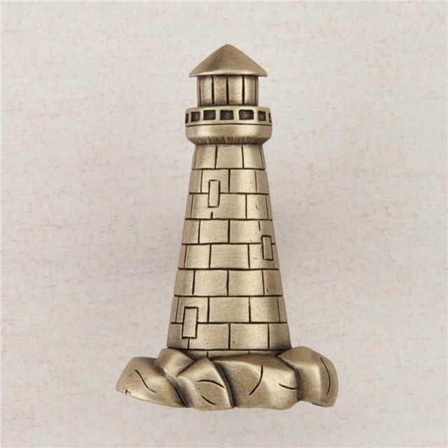 Acorn Manufacturing DP4AP Artisan Collection Bouton de Phare, Laiton Antique