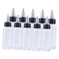 thumbnail image 4 of Tachiuwa 10x Recyclable Spare Airbrush Ink Empty Bottles LDPE Body 50ml, 4 of 6