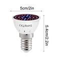 thumbnail image 2 of Aodebiao Lampe de Croissance pour Plantes d'Intérieur - Version Améliorée, Lampes DEL à Spectre Complet et Spectre Rouge et Bleu, Lampe pour Plantes d'Intérieur en Croissance, 2 of 3