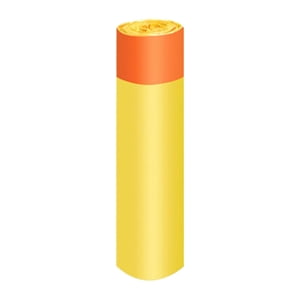 Kitchen Rubbish Bags Disposable Garbage Bag Thickened Flat Mouth With Rolled Garbage Bag Garbage Bag,Yellow Kitchen Rubbish Bags