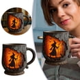 thumbnail image 1 of JJKBVCLO Enchanting Witch Themed Ceramic Coffee Mug With Design For And Hot Beverages, 1 of 1