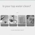 thumbnail image 4 of Filtre d'Eau pour Robinet de Cuisine à Domicile – Filtration Activée avec Fluorure et Réduction, Filtre de Robinet Rotatif à 360° en Acier Inoxydable pour Eau Dure, 4 of 7