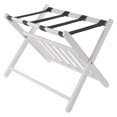 thumbnail image 2 of Winsome Reese Luggage Rack with Shelf in White finish, 2 of 18