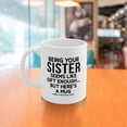 thumbnail image 1 of Dvkptbk Mug Sisters Ceramic Coffee Mug Kitchen Gadgets, 1 of 5