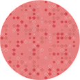 thumbnail image 1 of Ahgly Tapis Rond Lavable en Machine Intérieur Transitionnel Camion de Pompiers Rouge, 7 Pieds Rond, 1 of 7